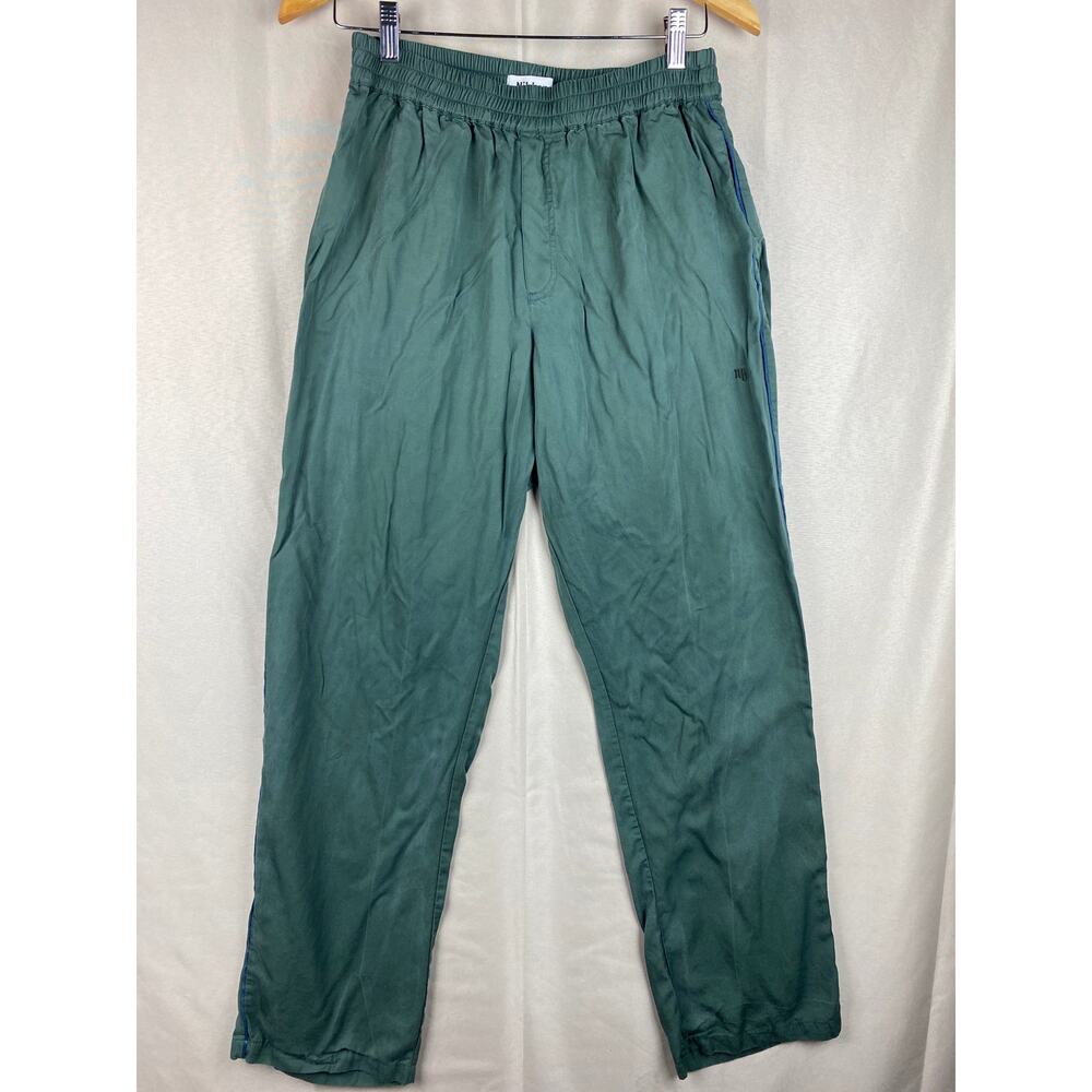 Nikben Nuit Emerald Pants Sz Small ? Green w/ Blue Piping Men’s/Womens Casual